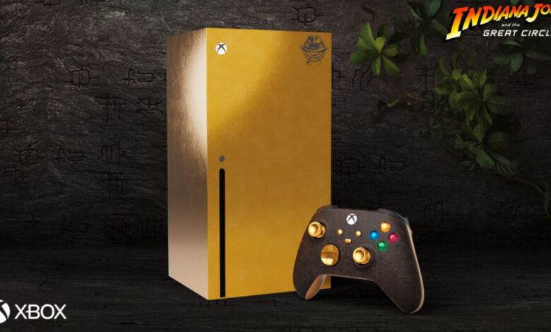 Microsoft випустила ексклюзивну версію консолі Xbox Series X на честь нової гри про Індіану Джонса