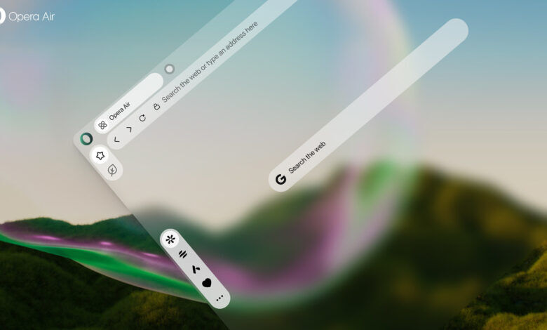 Новий браузер Opera Air