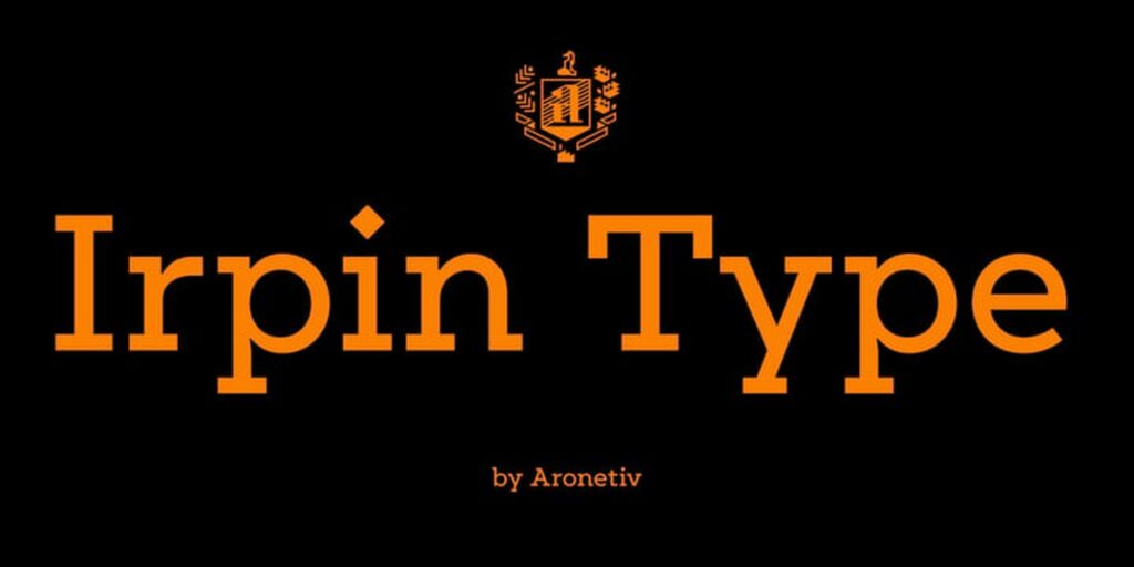 Irpin Type шрифт