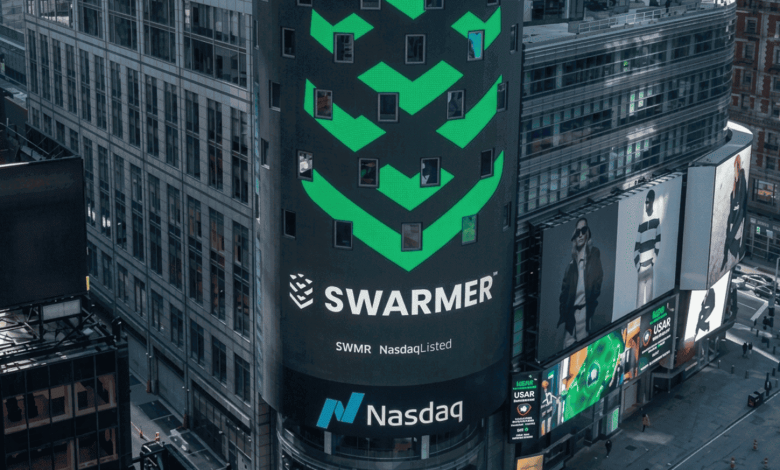 Український стартап Swarmer встановив рекорд на NASDAQ