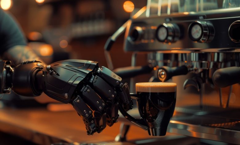 Робот-бариста у Дніпрі: ШІ від RoboL Robotics рекомендує укриття та готує каву